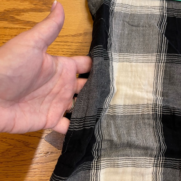 Old Navy Black and White Checkered Plaid Dress XL - Picture 4 of 6